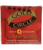 GOLD CIRCLE 4 LATEX CONDOMS