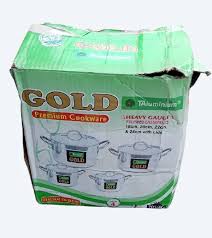 GOLD PREMIUM COOKWARE SET OF 4