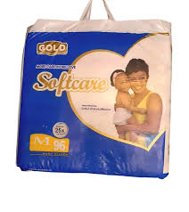 GOLDEN CARE BABY DIAPERS 2 SMALL 52PCS