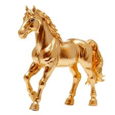 GOLDEN HORSE STATUE