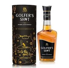 GOLFERS SHOT BARREL AGED WHISKY 75CL