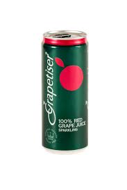 GRAPETISER RED JUICE 330ML