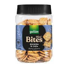 GULLON CRACKERS QUINOA N CHIA 250G