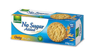 GULLON NO SUGAR OATY BISCUITS 410G