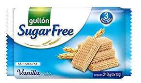 GULLON SUGAR FREE VANILLA WAFER 210G