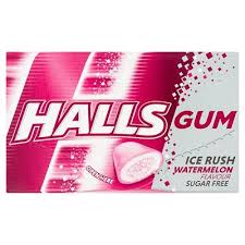 HALLS GUM WATERMELON