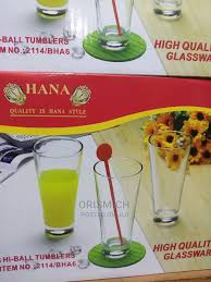 HANA GLASSWARE NO 2114