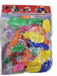 HAPPY BIRTHDAY BALLONS X100