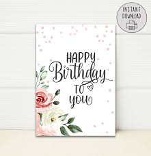 HAPPY BIRTHDAY FOR YOU CARD
