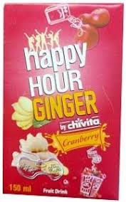 HAPPY HOUR GINGER CRANBERRY 150ML