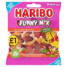 HARIBO FUNNY MIX 160G