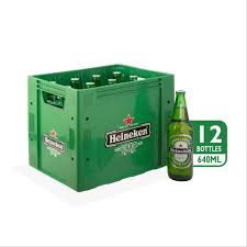 HEINEKEN BOTTLE 60CL WITH CRATE
