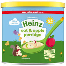 HEINZ FIRST STEPS CREAMY OAT N APPLE PORRI