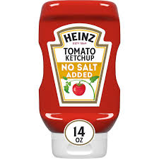 HEINZ NO SALT TOMATO KETCHUP