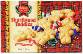 HIGHLAND SHORTBREAD TEDDIES 190G
