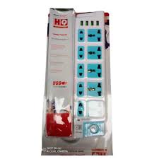 HQ HOME QUALITY MODEL:HQ 8WAYS USB SOCKET HY-915U