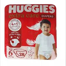 HUGGIES BABY DIPERS BY 28