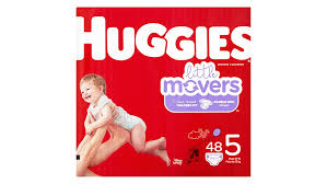 HUGGIES LITTLE MOVERS SIZE 5