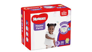 HUGGIES NAPPY PANTS 5 BY 28