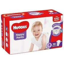 HUGGIES NAPPY PANTS BY 62