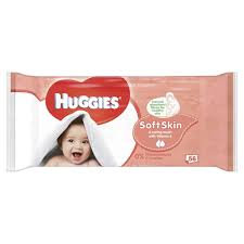 HUGGIES SOFT SKIN BABY WIPES BY 56