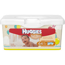 HUGGIES SOFT SKIN BABY WIPES BY 64