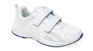 HUSH PUPPIES COMFORT WALK. WHITE CAN