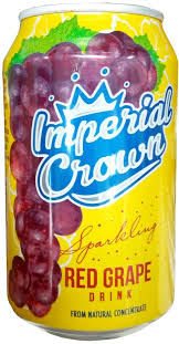 IMPERIAL CROWN RED GRAPE DRINK 330ML