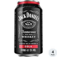 JACK DANIELS WHISKEY CAN 330ML