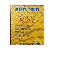 JET MOVE KJV GIANT PRINT BIBLE