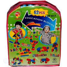 JJG EDUCATIONAL BLOCKS 62PCS JF-817