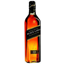 JOHNNIE WALKER BLACK LABEL WHISKY 70CL