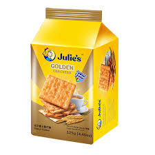 JULIES GOLDEN CRACKERS 125G