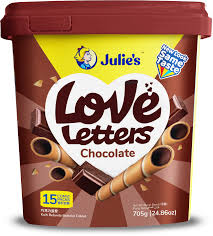 JULIES LOVE LETTER CHOCOLATE CREAM 400G