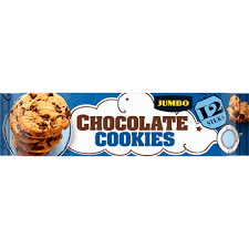 JUMBO CHOCOLATE COOKIES 225G.