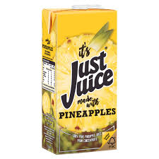 JUST JUICE PINEAPPLE PACK 1LITRE