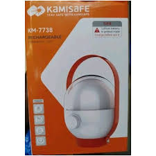 KAMISAFE RECHARGEABLE EMERGENCY LIGHT.KM-7738