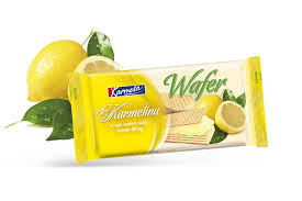 KARMELA COATED WAFER WITH LEMON 55G