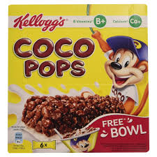 KELLOGGS COCO POPS BAR 120G