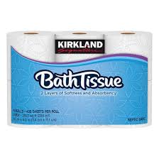 KIRKLAND BATH TISSUE 6 ROLLS