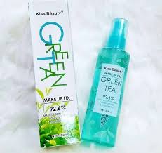 KISS BEAUTY  MAKE UP FIX GREEN TEA