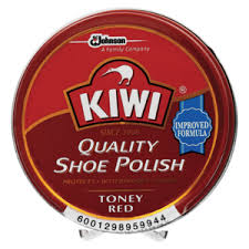 KIWI SHOE POLISH 25ML TONEY RED