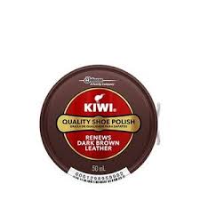 KIWI SHOE POLISH 50ML BROWN