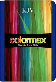 KJV COLORMAX ELECTRIC BLUE BIBLE
