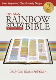 KJV HOLMAN BIBLE RAINBOW STUDY