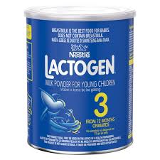 LACTOGEN 3  TIN MILK 400G
