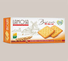 LAMOSA BAKED WHEAT CRACKERS 400G