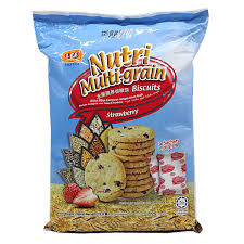 LEE NUTRI MULTIGRAIN STRAWBERRY 160G