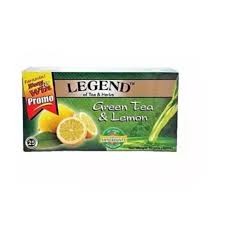 LEGEND GREEN TEA N LEMON 50G