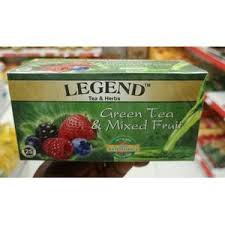 LEGEND GREEN TEA N MIXED FRUIT 50G